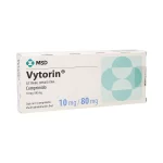 Vytorin Ezetimibe Simvastatin 10/80 mg 14 Tabs