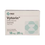 Vytorin Ezetimibe Simvastatin 10/20 mg 14 Tabs