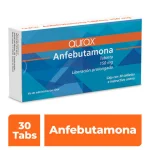 Wellbutrin Generic Bupropion Amphebutamone Aurax 150mg 30 Tabs