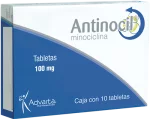 Minocin Minocycline Antinocil 100 mg 10 Tabs