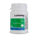 Capoten Capotena Generic Captopril 25 mg 30 Tabs