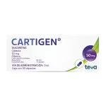 Cartigen Diacerein (Diacereina) 50mg 20 Capsules
