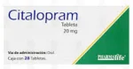 Celexa Seropram Generic Citalopram Pharmalife 20mg 28 Tabs