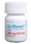Co-Diovan Valsartan Hydrochlorothiazide 160mg / 12.5mg 30 Tabs
