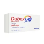 Metformin Dabex XR 500 mg 60 Tabs