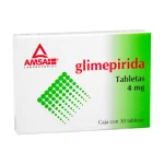 Amaryl Generic 4mg 30 Tabs. (Glimepiride)