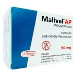Malival AP, 28 Caps extended release. (Malival AP) Indomethacin