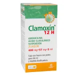 Amoxiclav BID Generic Susp, 50ml. (Clamoxin 12H JR ) Amoxicillin / Clavulanate Acid