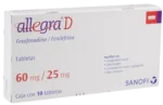 Allegra D, 30 Tabs. (Allegra D) Fexofenadine/Fenilefrin