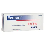 Meclizine Pyridoxine Generic 25mg / 50mg 30 Tabs