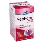 Vitamin A 270mcg + Vitamin D2 1500ui + Calcium 600mg  60Tabs