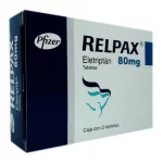 Relpax Eletriptan Hydrobromide 80mg 2 Tabs