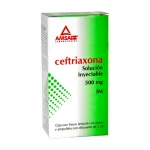 Ceftriaxone Generic 500mg Inyectable 1 vial / 2ml