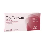 Hyzaar Generic Losartan Potassium Hydrochlorothiazide 100mg / 12.5mg 15 Tabs