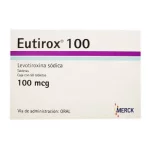 Levoxyl Synthroid Eutirox Levothyroxine 100 mcg 100 tabs
