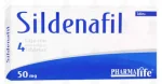 Viagra Sildenafil Generic Pharmalife 50 mg 4 Tabs