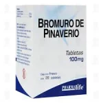 Dicetel Pinaverium Bromide 100 milligrams, 28 Tablets Pharmalife