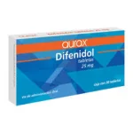 Vontrol  Diphenidol 25 MG Aurax 30 Tablets