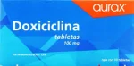 Doxycycline Vibramycin Generic Aurax 100 mg 10 Tabs
