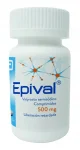 Epival Valproic Acid 500 mg 30 Tabs