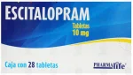 Lexapro Escitalopram Generic Pharmalife 10 mg 28 tabs