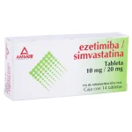 Vytorin Ezetimide Simvastatin Generic 10/20 mg 14 tabs