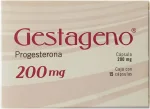 Gestageno Progesterone 200 mg 15 Caps