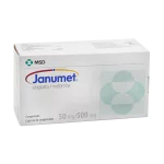 Janumet 50mg/500mg 56 Tabs Sitagliptin Metformin