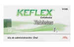 Keflex Cephalexin 1gr 12 Tabs
