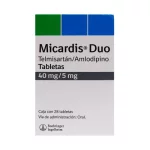 Micardis Duo (Telmisartan Amlodipine) 40mg/5mg 28 tabs