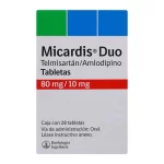 Micardis Duo (Telmisartan Amlodipine) 80mg/10mg 28 tabs