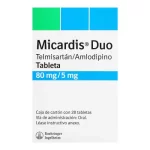 Micardis Duo (Telmisartan Amlodipine) 80mg/5mg 28 tabs