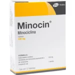 Minocin Minocycline 100 mg 24 Tabs
