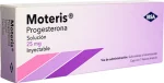 Moteris Progesterone Injectable 25 mg 7 vials of 1ml