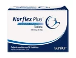 Norflex Plus Paracetamol Orphenadrine 450mg / 35mg 50 Tabs