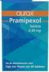 Sifrol Generic Pramipexole Aurax 0.5 mg 30 Tabs