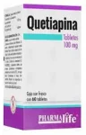 Seroquel Generic Quetiapine Pharmalife 100 mg 60 Tabs
