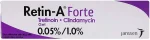 Retin A Gel Forte Tretinoin/Clindamycin 0.05% 1.0% 30gr (Limit of 3 tubes)