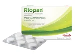Riopan (Magaldrate / Dimethicone) 800 mg / 100 mg 48 Chewing Tablets