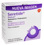 Seretide Diskus Fluticasone Salmeterol 50µg / 100µg 60 Dosages