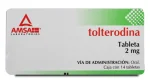 Detrol Detrusitol Tolterodine Generic 2 mg 28 tabs