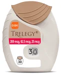 Trelegy Fluticasone Umeclidinium Vilanterol 200mcg/62.5mcg/25mcg 30 Dosages