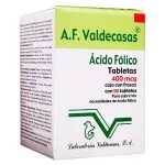 Folic Acid A F Valdecasas 400 mcg 90 Tabs
