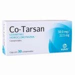Hyzaar Generic Losartan Potassium Hydrochlorothiazide 50mg / 12.5mg 30 Tabs