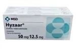 Hyzaar Losartan Potassium Hydrochlorothiazide 50mg / 12.5mg 30 Tabs