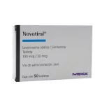 Novotiral Levothyroxine Liothyronine 100mcg / 20mcg 50 tabs