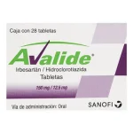 Avalide hydrochlorothiazide & irbesartan 150/12.5 mg 28 tabs