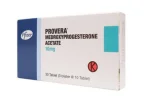 Provera medroxiprogesterone 10 mg 30 tabs
