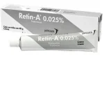 Retin A Cream Tretinoin Topical 0.025 % 40 g Limit of 3 tubes per order