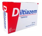 Cardizem Diltiazem Aurax Generic 30 mg 30 tabs.